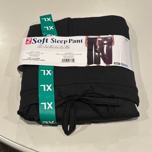 Black Soft Sleep Pants